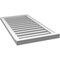 Ekena Millwork Vertical Surface Mount PVC Gable Vent: Functional, w/ 2"W x 2"P Brickmould Sill Frame, 20"W x 38"H GVPVE20X3803SF - alternate 3